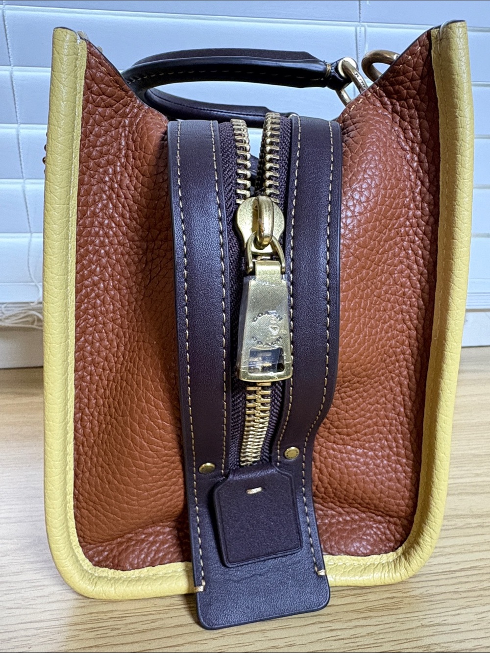 Coach Rogue 25 Regenerative Leather In Hay - Picture 5 of 16